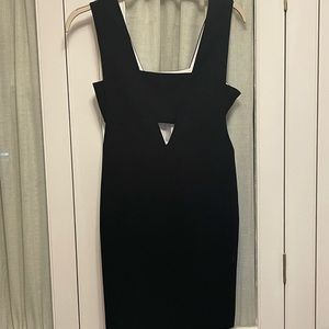 cut out mini dress
